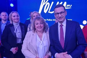 Beata Strzaka i Mateusz Morawiecki