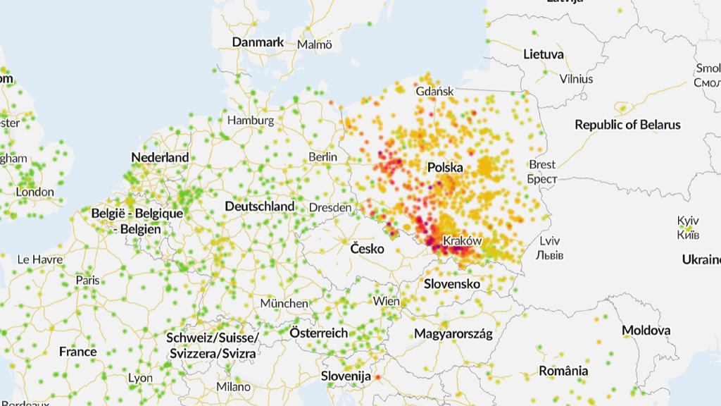 Smog w Polsce i Europie