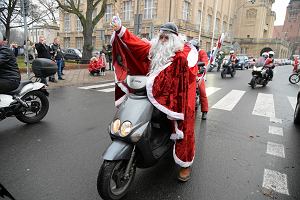 Parada Moto-Mikoajw w Szczecinie