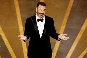 Jimmy Kimmel podczas 95. gali rozdania Oscarw, Hollywood, 12 marca 2023 r.