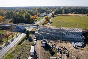 Postpuj prace przy budowie kolejowej trasy do lotniska Katowice Airport