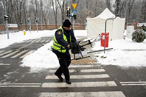 Prezentacja nowych dronw Stray Miejskiej do walki ze smogiem