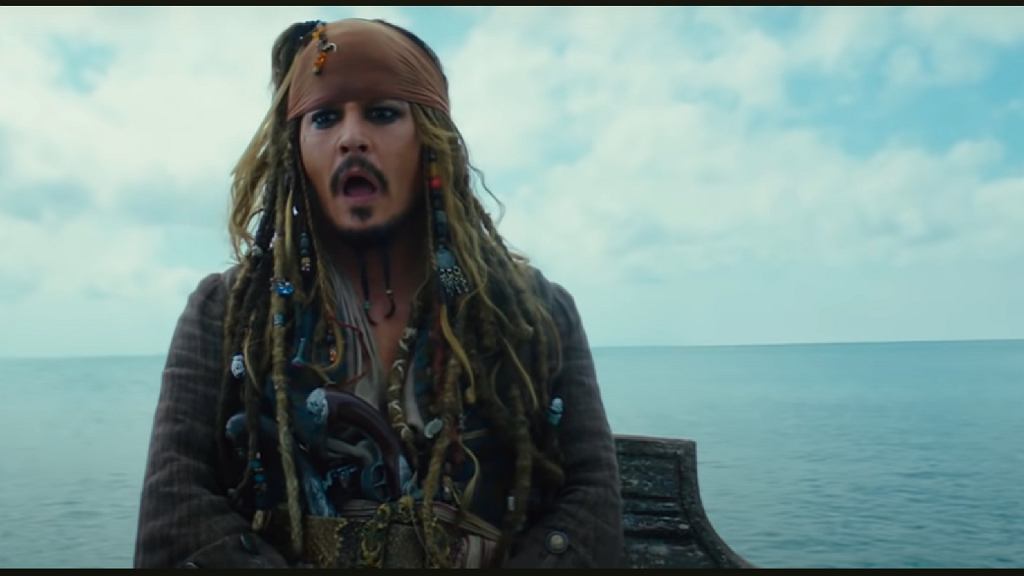 Johnny Depp w 'Piraci z Karaibw: Zemsta Salazara'