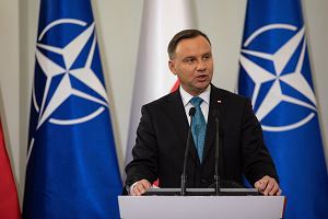 Prezydent Andrzej Duda podczas odprawa Kadry Kierowniczej MON w Paacu Prezydenckim w Warszawie.