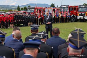 Prezydenta Andrzej Duda na obchodach 150-lecia OSP w Starym Sczu