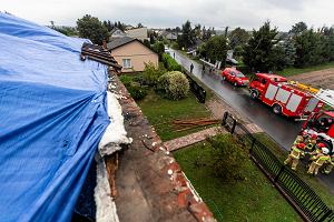 Skutki przejcia trby powietrznej w gminie Jedlisk (14.09.2024)