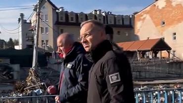 Prezydent Andrzej Duda w Ldku-Zdroju. 20 wrzenia 2024 r.