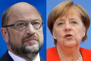 Martin Schulz i Angela Merkel