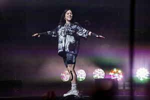 Billie Eilish na festiwalu Glastonbury, 24 czerwca 2022 r.