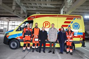 Nowy ambulans na Warmii i Mazurach