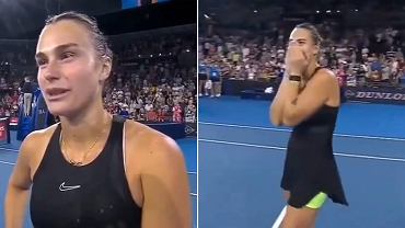 Najpierw demolka, a pniej to. Sabalenka w cikim szoku [WIDEO]