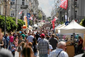 Kielce, 1 czerwca 2022 roku. 'Budzenie Sienkiewki' - to jedna z inicjatyw, ktra ma pomc uatrakcyjni centrum Kielc.