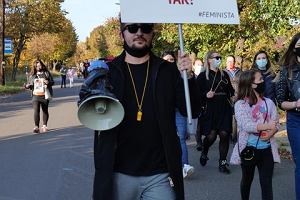 Protest kobiet w Wojkowicach