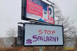 Wojna billboardowa o spalarni mieci pod Wrocawiem.