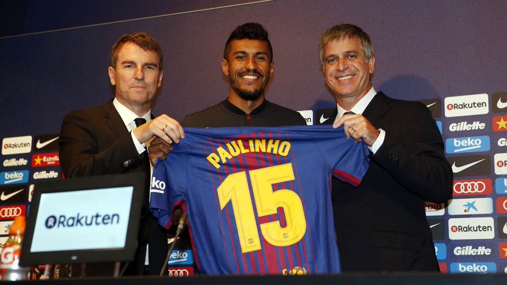 Paulinho w Barcelonie