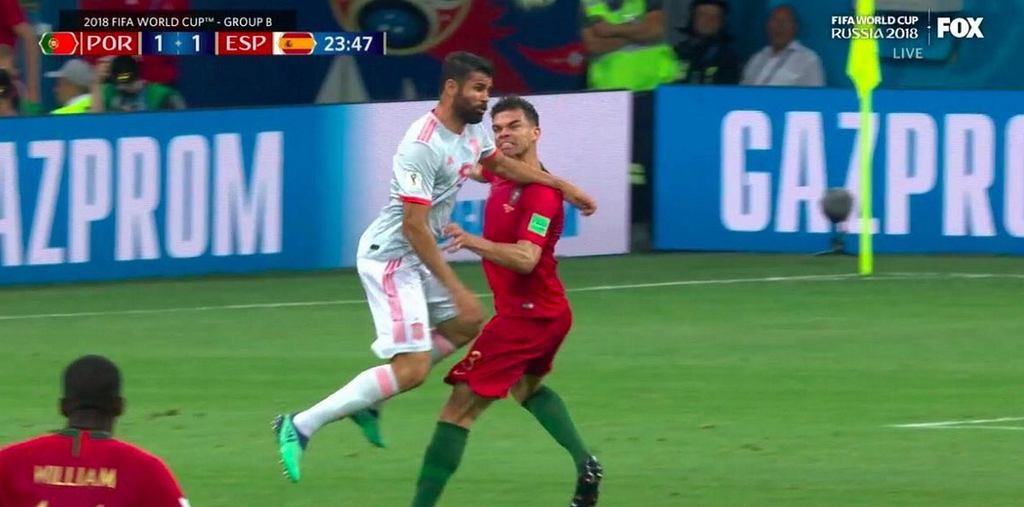 Costa atakuje Pepe