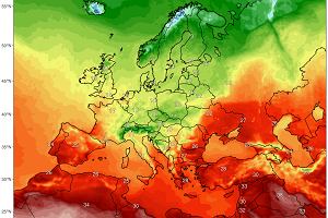 rednie temperatury maksymalne prognozowane na najbliszy weekend