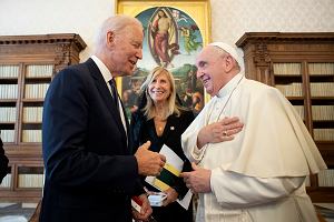 Spotkanie prezydenta USA Joe Bidena z papieem Franciszkiem w Watykanie, 29 padziernika 2021 r.