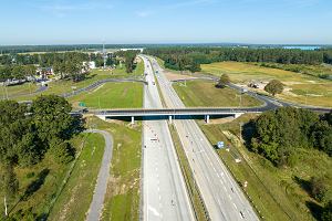 Autostrada A 18, odcinek Iowa - granica wojewdztw lubuskiego i dolnolskiego, wrzesie 2023 r.