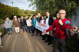 Lublin. Spontaniczny protest mieszkacw przeciwko zabudowie wwozu na Czubach