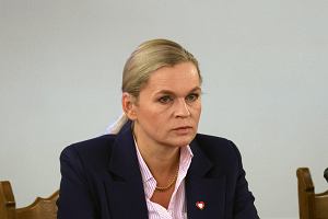 Ministra edukacji Barbara Nowacka, 8 padziernika 2024 r.