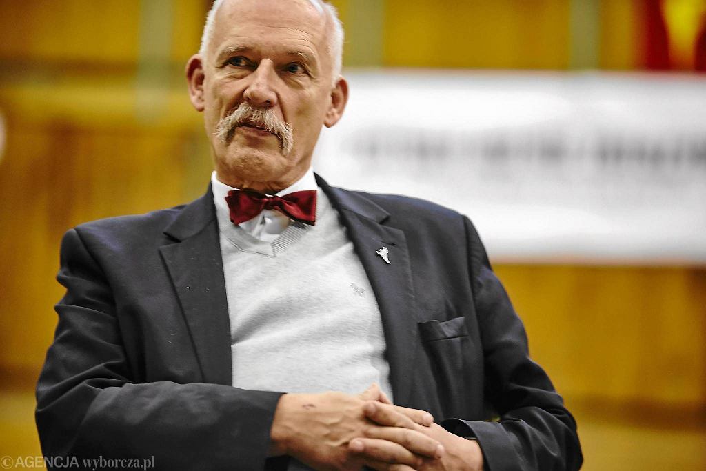 Janusz Korwin-Mikke, kandydat partii KORWiN na prezydenta