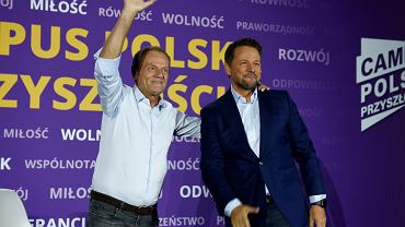 Donald Tusk i Rafał Trzaskowski