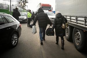 Dorohusk. Coraz wicej uchodcw z Ukrainy dociera do Polski