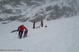 Tatry. Miejsce. gdzie pod niegiem znaleziono zwoki Roksany Knapik i Andrzeja Sokoowskiego.