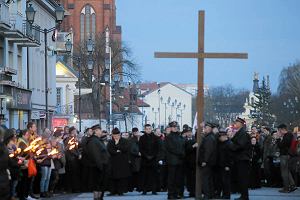 Droga krzyowa w centrum Biaegostoku