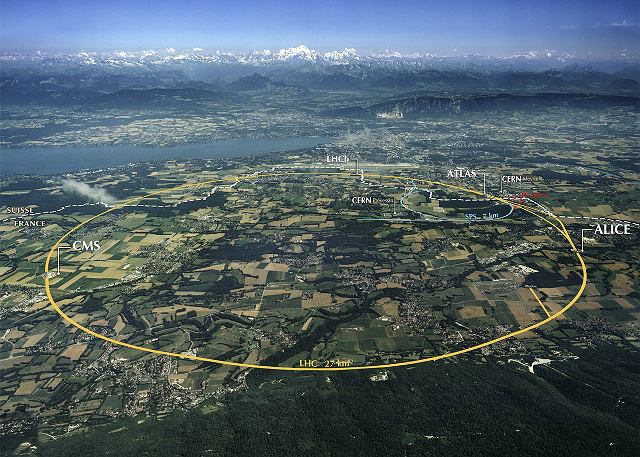 Tak przebiegaj podziemne tunele akceleratorw w CERN. Najwikszy okrg ma 27 km