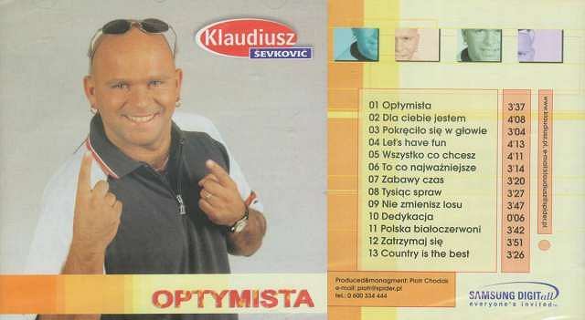 Klaudiusz Sevkovic - Optymista (płyta)