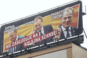 Billboard Prawa i Sprawiedliwoci w Warszawie, 18 sierpnia 2023 r.