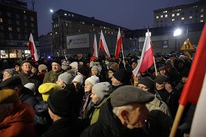 Protest pod siedzib TVP