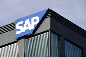 Firma SAP, znany niemiecki producent oprogramowania.