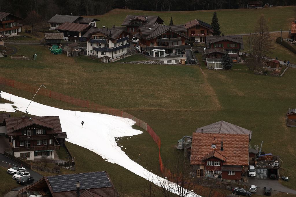 Adelboden, Szwajcaria. 8 stycznia 2023 r.