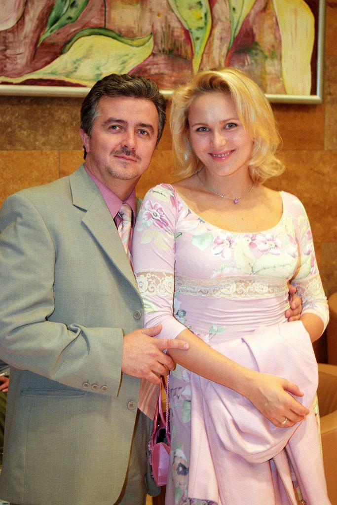 Anna Samusionek i Krzysztof Zuber w 2004 roku