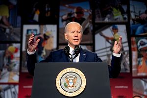 Prezydent USA Joe Biden, 25 kwietnia 2023 r,