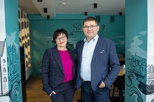 Marianna Sitek-Wrblewska i Piotr Wrblewski prowadz Gdask Fundacj Innowacji Spoecznej. Na zdjciu w gdaskim hotelu So Stay, pierwszym spoecznie odpowiedzialnym hotelu w Polsce