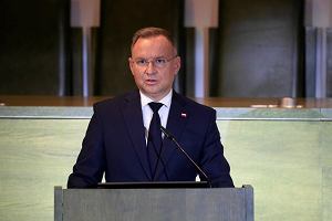 Prezydent RP Andrzej Duda podczas konferencji naukowej w Sdzie Najwyszym