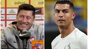 Lewandowski i Probierz nie wytrzymali po pytaniu o Ronaldo. Parsknli miechem