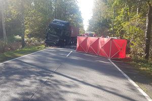 Wypadek na ul. Beskidzkiej w Katowicach