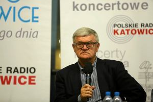 Wodzimierz Lubaki na spotkaniu w Radiu Katowice