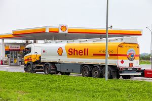 Stacja Shell pod Petersburgiem w Rosji