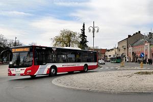 Autobus MPK Czstochowa na placu Daszyskiego