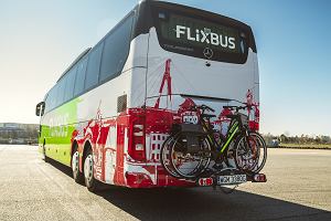 FlixBus z Katowic jedzi do 270 miast i w lipcu przewozi rower za zotwk.