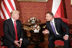 Donald Trump i Andrzej Duda, Warszawa, 6.07.2017