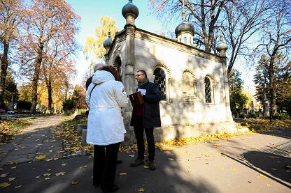 Kaplica rosyjskiego kupca Iwana Skwarcowa na Cmentarzu Ewangelicko-Augsburskim przy ul. Mynarskiej