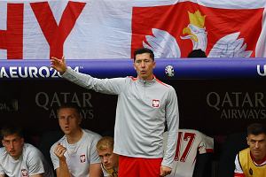 Euro 2024. Robert Lewandowski na awce rezerwowych w meczu Polska - Holandia