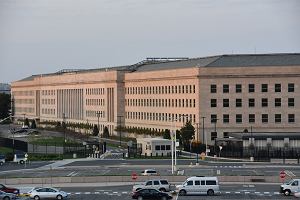 Budynek Pentagonu, kwatera gwna Departamentu Obrony USA, Arlington, 15 kwietnia 2017